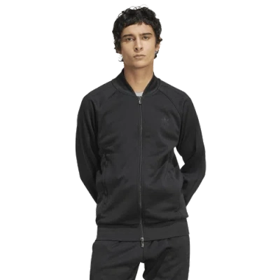 Adidas Originals Mens  Adicolor Superstar Track Jacket In Black