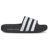 Adidas Originals Man Sandals Black Size 5.5 Rubber In Black/black