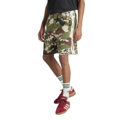 Adidas Originals Mens  Camo Shorts In Wild Pine