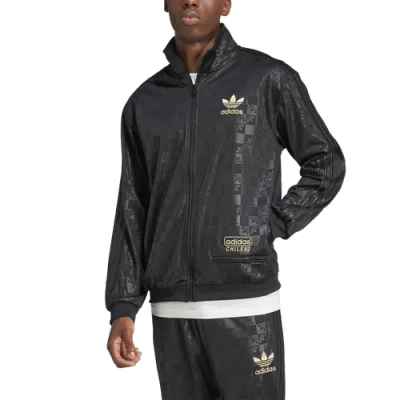 Adidas Originals Mens  Chile 62 Track Top In Gold/black