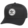 Adidas Originals Mens  Emblem Precurve Adjustable Cap In Black/white