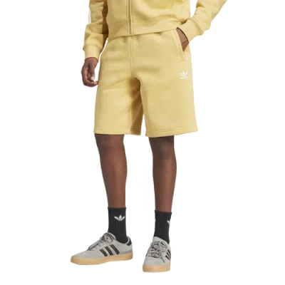 Adidas Originals Mens  Essential Shorts In Gold/white