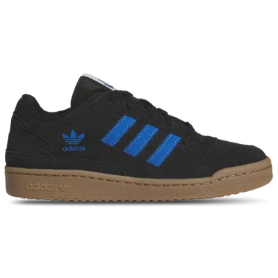 Adidas Originals Mens  Forum Low In Black/bluebird/gum