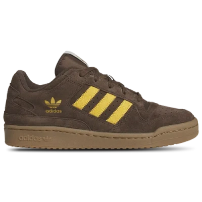 Adidas Originals Mens  Forum Low In Brown/preloved Yellow/gum