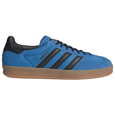 Adidas Originals Mens  Gazelle In Bright Blue/black/gum