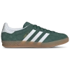 Adidas Originals Gazelle Indoor Sneakers In Green/white