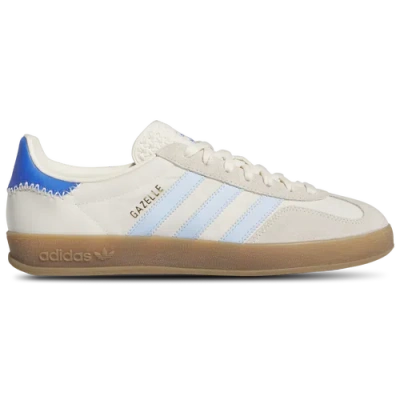 Adidas Originals Mens  Gazelle Indoor In Off White/clear Sky/blue
