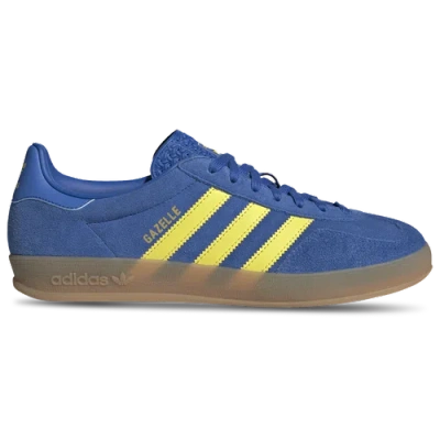 Adidas Originals Mens  Gazelle In Pure Sulfur/blue/gum