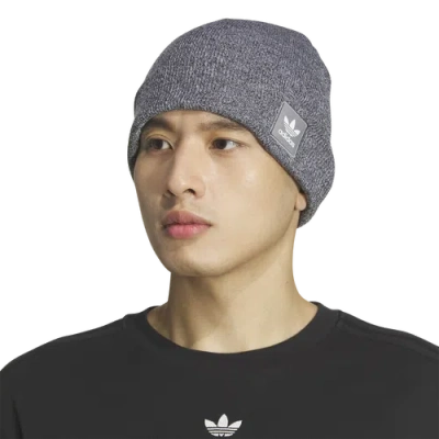 Adidas Originals Mens  Groove 2.0 Knit Beanie In Grey
