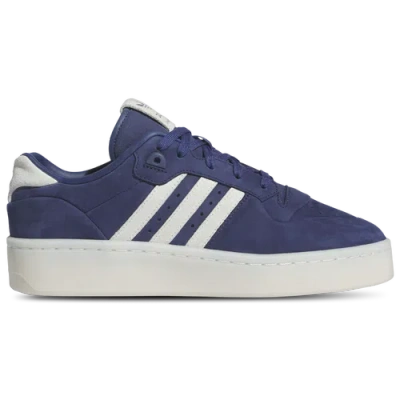 Adidas Originals Mens  Rivalry Lux Low In Dark Blue/ivory/ivory