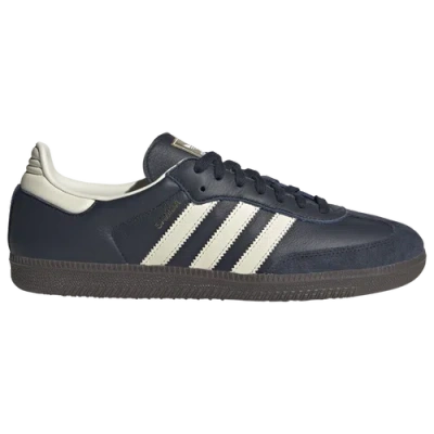 Adidas Originals Mens  Samba In Cream White/gum/night Navy