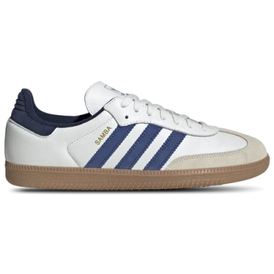 Adidas Originals Mens  Samba Og In White/team Royal Blue/night Indigo