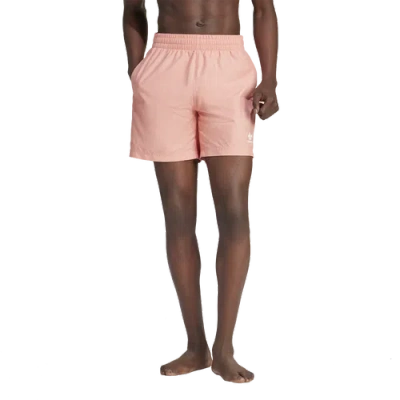 Adidas Originals Mens  Solid Shorts In Pink