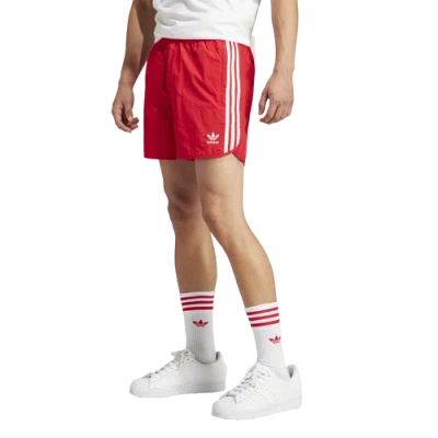 Adidas Originals Mens  Sprinter Shorts In Red