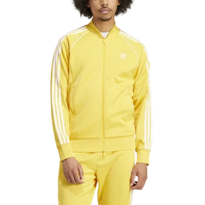 Adidas Originals Mens  Sst Track Top Jacket In Bold Gold/bold God
