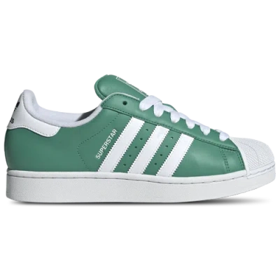 Adidas Originals Mens  Superstar Ii In Semi Court Green/white/black