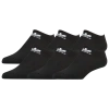 Adidas Originals Mens  Trefoil 6-pack No Show Socks In Black/black