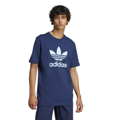 Adidas Originals Trefoil Originals T-shirt In Blue