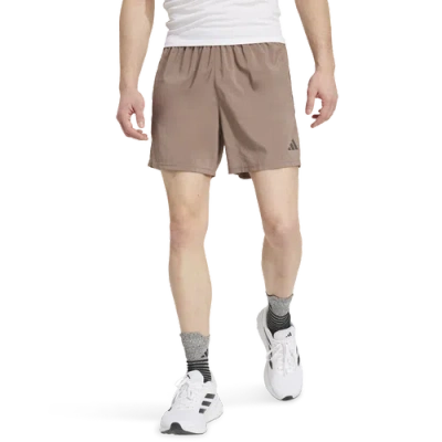 Adidas Originals Mens Adidas Own The Run Shorts In Brown