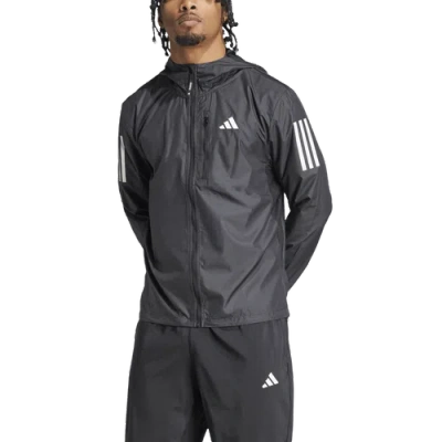 Adidas Originals Mens Adidas Own The Run Wind.rdy Jacket In Black