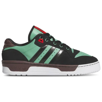 Adidas Originals Mens Adidas Rivalry Low Demon Slayer In Core Black