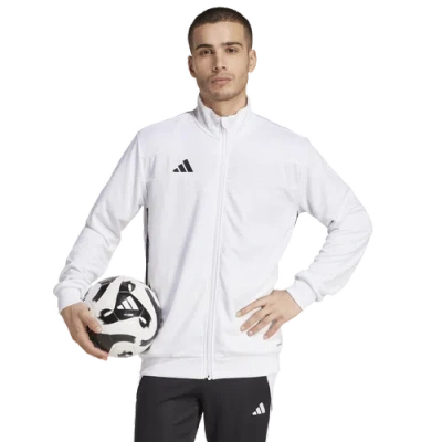 Adidas Originals Mens Adidas Tiro 25 Essentials Training Jacket In White