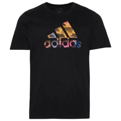 Adidas Originals Mens Adidas Tiro Bos T-shirt In Black/multi Color