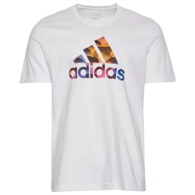 Adidas Originals Mens Adidas Tiro Bos T-shirt In Multi Color/white