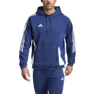 Adidas Originals Mens Adidas Tiro24 Sweat Hoodie In Team Navy Blue/white