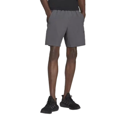 Adidas Originals Mens Adidas Train Essentials Woven Shorts In Grey Five/black