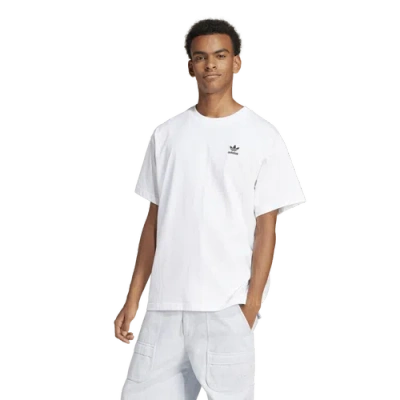 Adidas Originals Mens Adidas Trefoil Essentials Os T-shirt In White