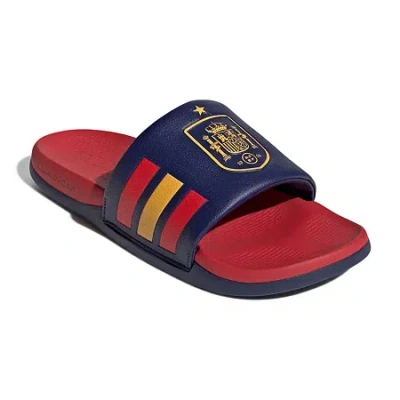 Adidas Originals Mens Adilette Comfort Slide Sandals In Blue
