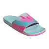 Adidas Originals Mens Adilette Comfort Slide Sandals In Blue