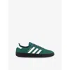 Adidas Originals Mens Collegiate Green White C Montreal Rm Leather Trainers In Green