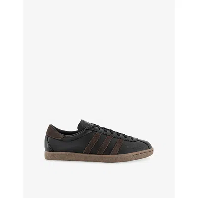 Adidas Originals Mens Tobacco Low-top Suede Trainers Core Black Dark Brow Eur 41.5 / 7.5 Uk