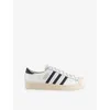 Adidas Originals Mens Core White Core Black Cr Superstar Vintage Leather Low-top Trainers In Multi