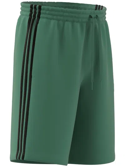 Adidas Originals Mens Fleece Casual Shorts In Green