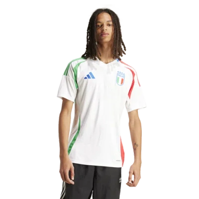 Adidas Originals Mens Italy Adidas Italy 2024 Away Soccer Jersey In White