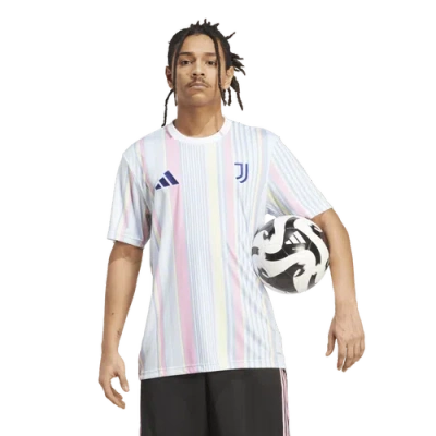 Adidas Originals Mens Juventus Adidas Juventus Pre Match Jersey In White