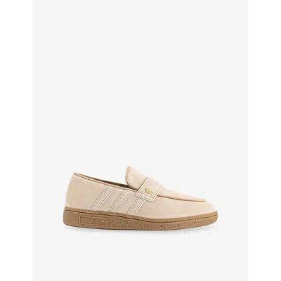 Adidas Originals Mens Magic Beige Handball Spezial Suede Loafers Eur 40.5 / 6.5 Uk In Neutral