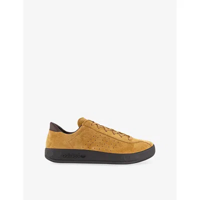 Adidas Originals Mens Mesa Dark Brown Mallorca Suede Trainers