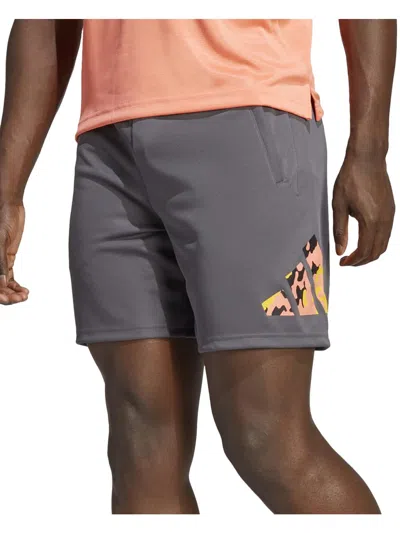 Adidas Originals Mens Signature Polyester Shorts In Multi