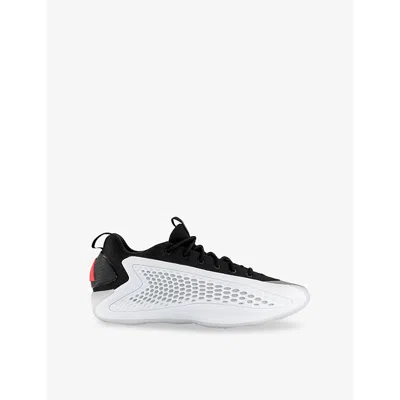 Adidas Originals Mens Adidas A E 1 Low Panelled Mesh Low-top Trainers In Footwear White/core Black/lucid Red