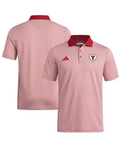 Adidas Originals Adidas Crimson Indiana Hoosiers Ultimate 365 Polo In Pink