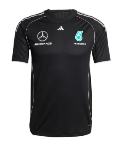 Adidas Originals Mercedes-amg Petronas Formula One Team Mechanics T-shiort In Black