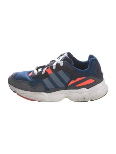 Pre-owned Adidas Originals Mesh Athletic Sneakers In Blue