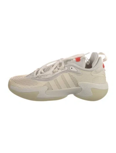 Pre-owned Adidas Originals Mesh Colorblock Pattern Sneakers In Neutral