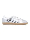 Adidas Originals Samba Og Metallic Low-top Sneakers In Silver