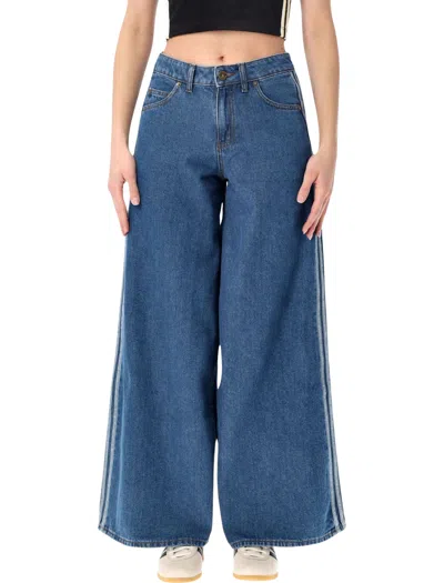 Adidas Originals Mid Vintage Track Pants For Women, Size 26 In Mid Vintage Blue