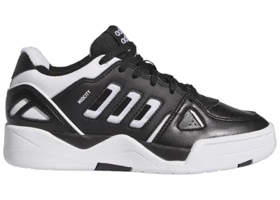 Pre-owned Adidas Originals Midcity Low Sneakers In Core Black/cloud White In Multi